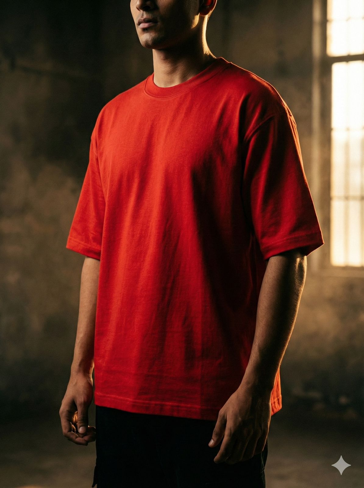 Wolverine Graphic Oversized T-Shirt – Bold Red Streetwear Tee