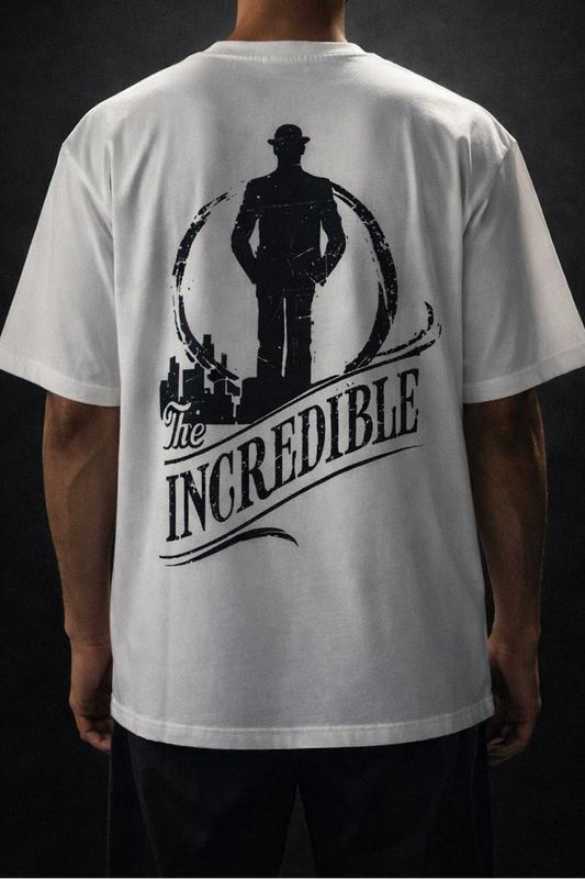 The Incredible Oversized Graphic T-Shirt – White